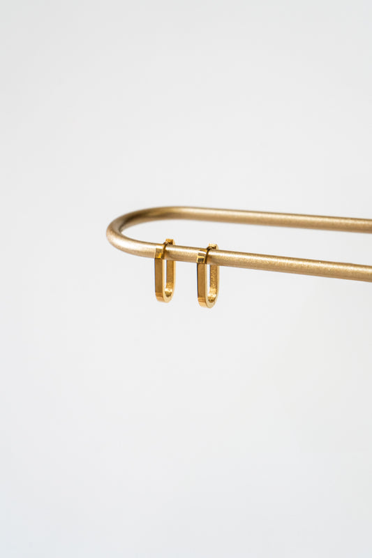 14K Gold-Plated Ava Hoops