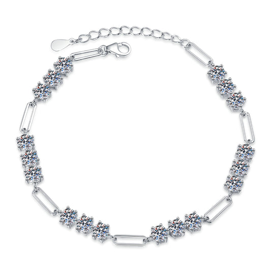 Moissanite Tennis Bracelet for Women