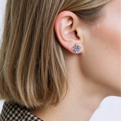 Moissanite Earrings for Women & Men – 1 Carat Sparkling Stud Earrings