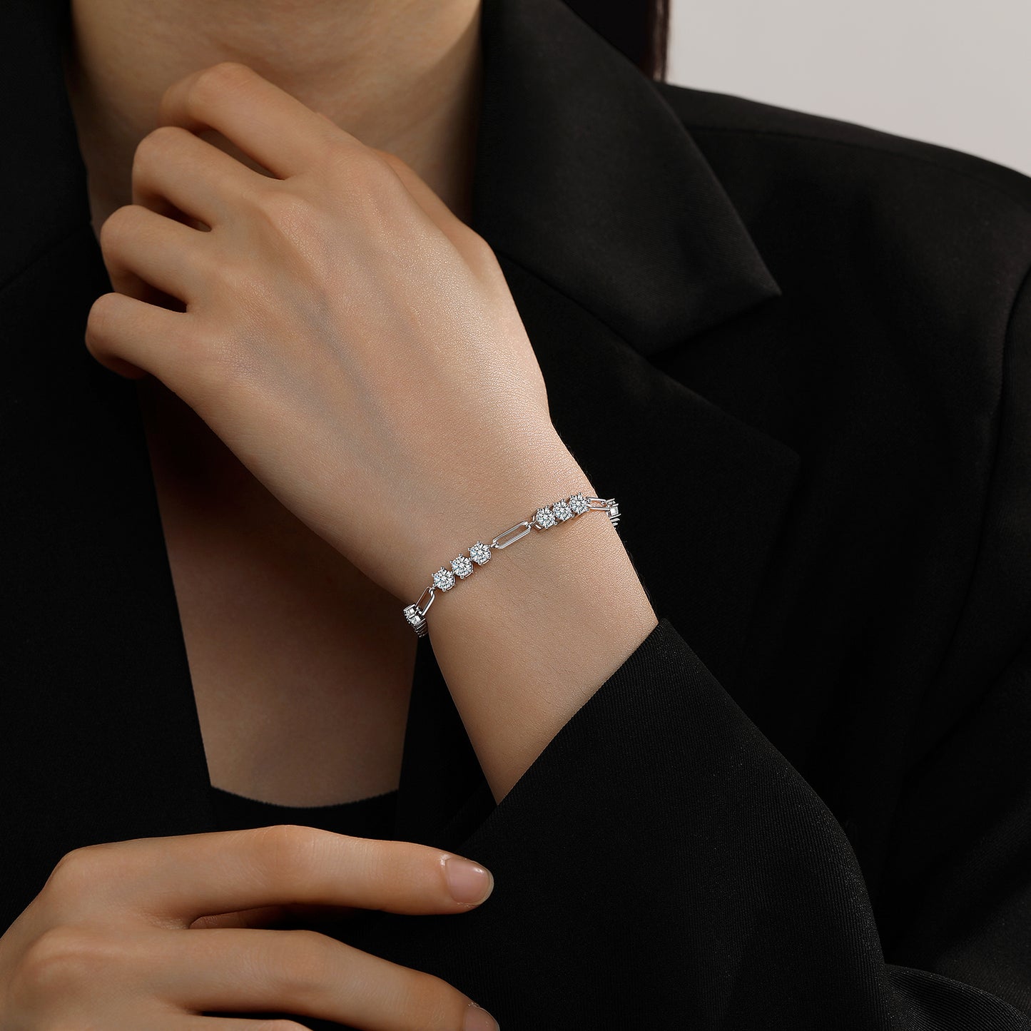 Moissanite Tennis Bracelet for Women