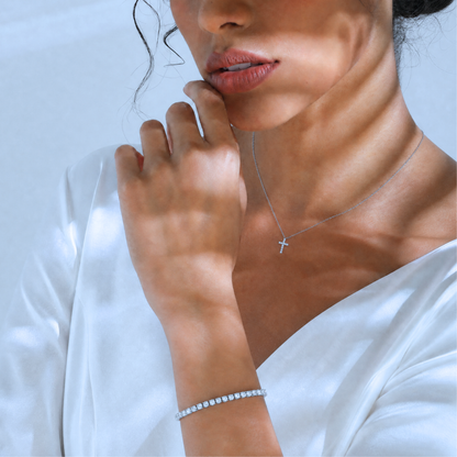Moissanite Tennis Bracelet 3 Sizes