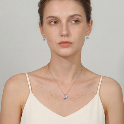 Moissanite Huggie Hoop Earrings for Women