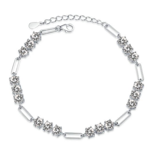 Moissanite Tennis Bracelet for Women