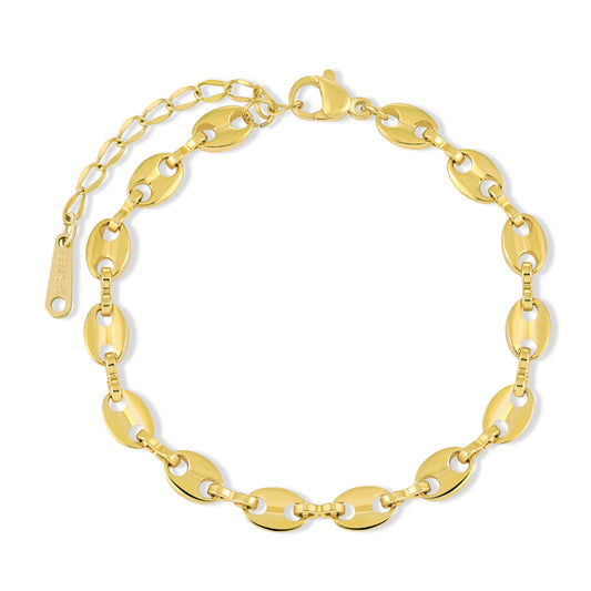 Thin Mariner Chain Bracelet for Women