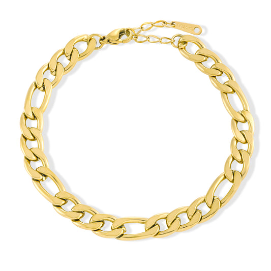 Chunky Figaro Chain Bracelet for Women